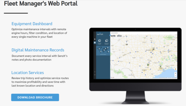 Easy-to-use web portal for our fleet managers, equipped with many different features.